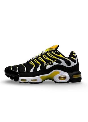 Nike air max plus black yellow white
