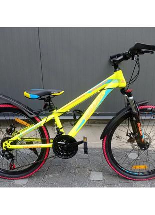 Велосипед ST 24" Spark Forester 2.0 Junior, рама 11" желтый (1...