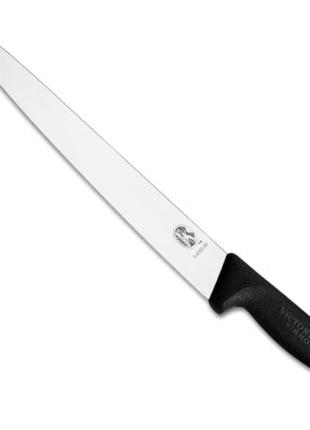 Нож кухонный для нарезки слайсами Victorinox Fibrox 30 см, чер...