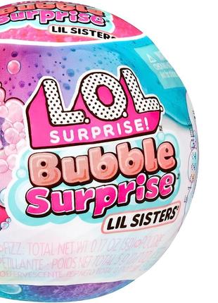 Кукла L.O.L. Surprise (ЛОЛ Сюрприз) Color Bubble Lil Sisters -...