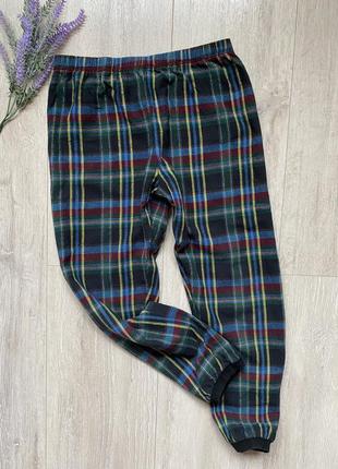 Фланелевые брюки george 7,8 лет теплые пижамные