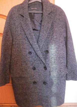 Легкое пальто с оф сайта massimo dutti xs оверсайз. коллекция ...
