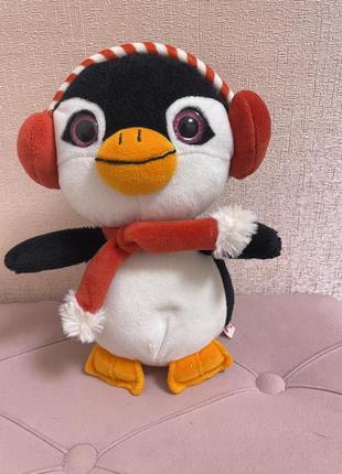 Мягкая игрушка пингвин высота 25 см