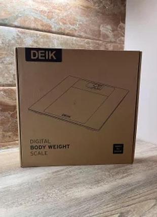 Цифровые весы deik bg3031 до  180 кг