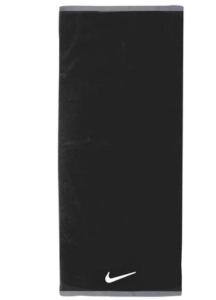 Полотенце NIKE FUNDAMENTAL TOWEL LARGE BLACK/WHITE - N.100.152...