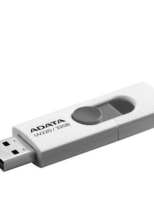 Flash A-DATA USB 2.0 AUV 220 32Gb White/Grey