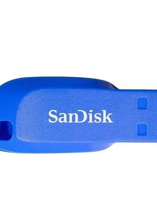 Flash SanDisk USB 2.0 Cruzer Blade 64Gb Electric Blue