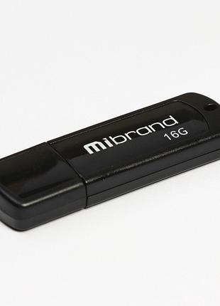 Flash Mibrand USB 2.0 Grizzly 16Gb Black