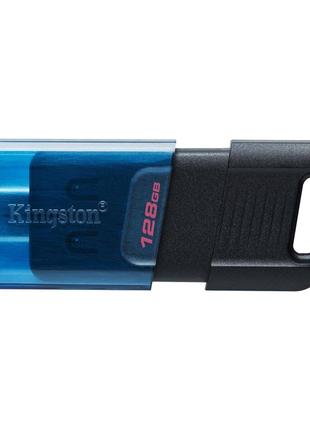 Flash Kingston USB 3.2 DT 80M 128GB Type-C Black/Blue