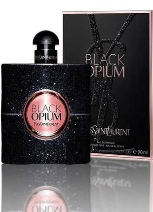 Black opium yves saint laurent parfum 90мл (женские)