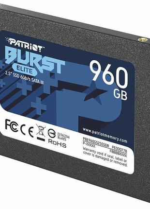 SSD Patriot Burst Elite 960GB 2.5" 7mm SATAIII TLC 3D