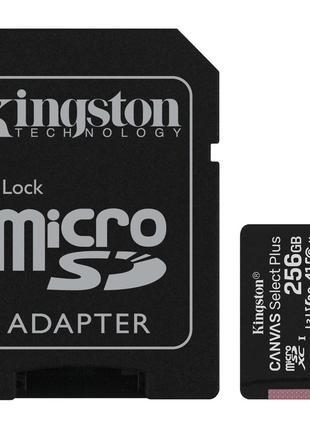 MicroSDXC (UHS-1) Kingston Canvas Select Plus 256Gb class 10 А...