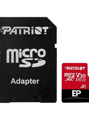 MicroSDXC (UHS-1 U3) Patriot EP Series 1Тb class 10 V30 (R-100...