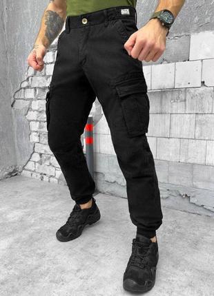 Зимние черные штаны Loshan Венгрия манжет ВТ6744
