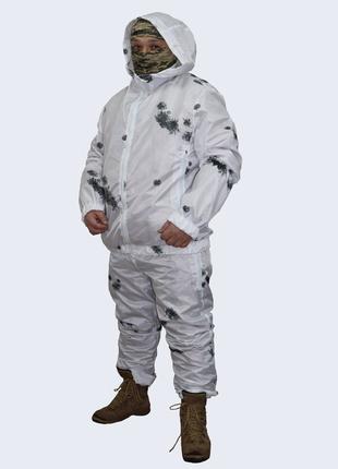Зимний маскировочный костюм UMA (Маскхалат) размера 52