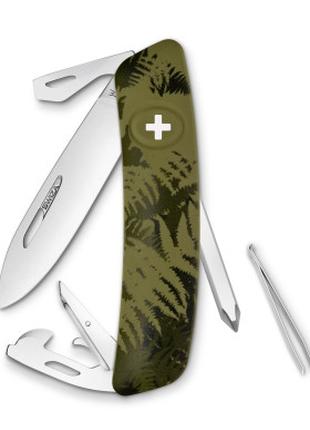 Нож Swiza C04, olive fern
