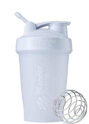 Шейкер спортивний blenderbottle classic loop 20oz/590ml white