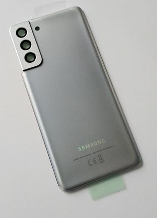 Задняя крышка Samsung Galaxy S21 Plus 5G G996B со стеклом каме...