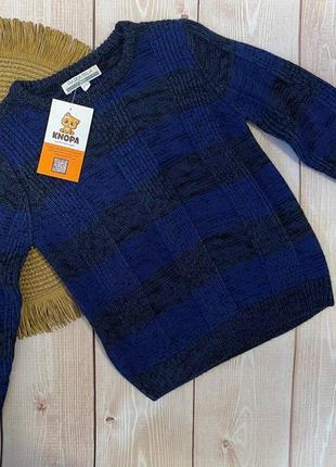 Вязаный свитер для мальчика 3/4 года 104 см piazza italia