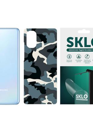 Захисна плівка SKLO Back (тил) Camo для Samsung Galaxy A40 (A4...