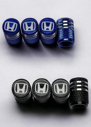 Металлические колпачки на ниппель с логотипом Honda