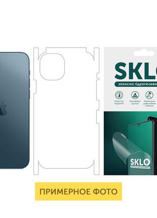 Захисна гідрогелева плівка SKLO (тил+грани) для Apple iPhone 1...