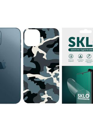 Захисна плівка SKLO Back (тил) Camo для Apple iPhone XR (6.1")
