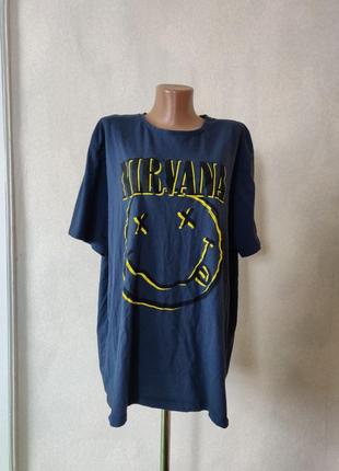 Nirvana футболка мерч атрибутика неформат