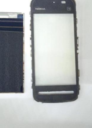Дисплей с сенсором для телефона Nokia 5228