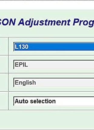 Сброс памперса в Epson L130