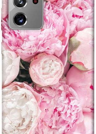 Чехол itsPrint Pink peonies для Samsung Galaxy Note 20 Ultra