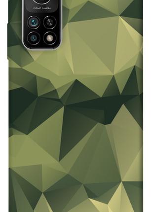 Чехол itsPrint Треугольный камуфляж 2 для Xiaomi Mi 10T Pro