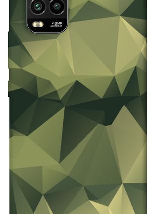 Чехол itsPrint Треугольный камуфляж 2 для Xiaomi Mi 10 Lite