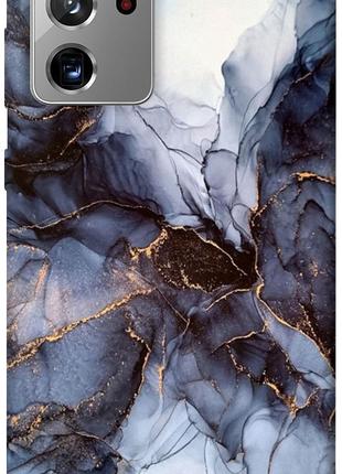 Чехол itsPrint Черно-белый мрамор для Samsung Galaxy Note 20 U...