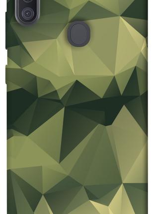 Чехол itsPrint Треугольный камуфляж 2 для Samsung Galaxy A11