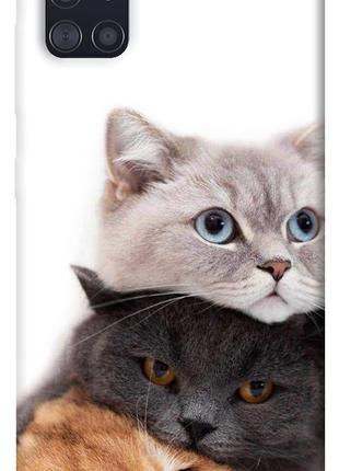 Чехол itsPrint Три кота для Samsung Galaxy A51