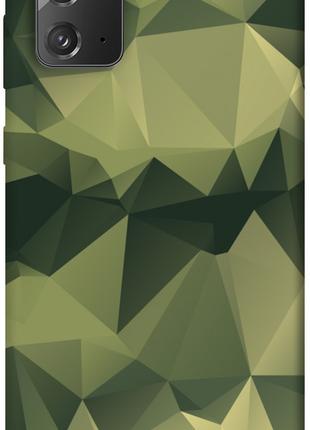 Чехол itsPrint Треугольный камуфляж 2 для Samsung Galaxy Note 20