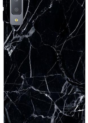 Чехол itsPrint Черный мрамор 3 для Samsung A750 Galaxy A7 (2018)
