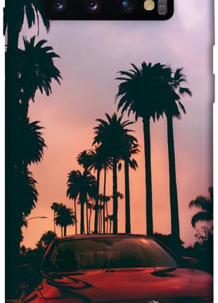 Чехол itsPrint BMW at sunset для Samsung Galaxy S10