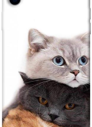 Чехол itsPrint Три кота для Apple iPhone XS Max (6.5")