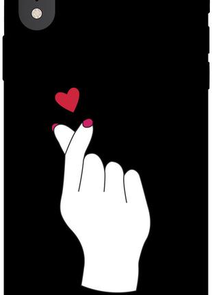 Чехол itsPrint Сердце в руке для Apple iPhone XR (6.1")