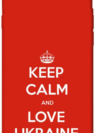 Чехол itsPrint Keep calm and love Ukraine для Apple iPhone 6/6...