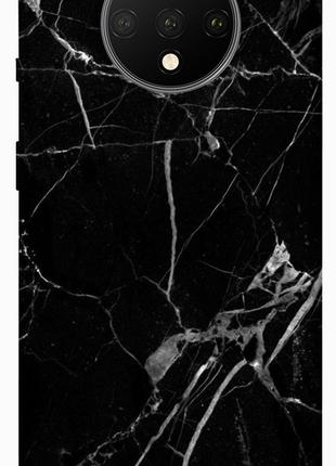 Чехол itsPrint Черный мрамор для OnePlus 7T