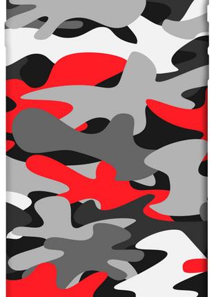 Чехол itsPrint Красно-серый камуфляж для Apple iPhone 7 plus /...