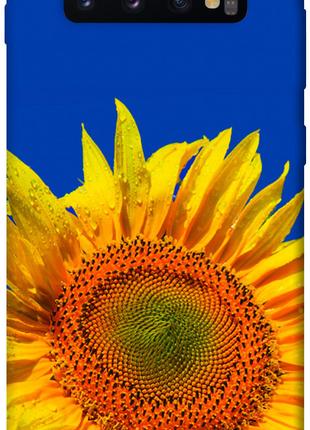 Чехол itsPrint Sunflower для Samsung Galaxy S10+