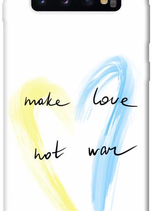 Чехол itsPrint Make love not war для Samsung Galaxy S10+
