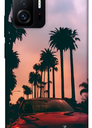 Чехол itsPrint BMW at sunset для Xiaomi 11T / 11T Pro