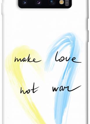 Чехол itsPrint Make love not war для Samsung Galaxy S10