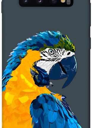 Чехол itsPrint Попугай для Samsung Galaxy S10+