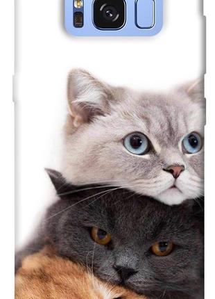 Чехол itsPrint Три кота для Samsung G950 Galaxy S8